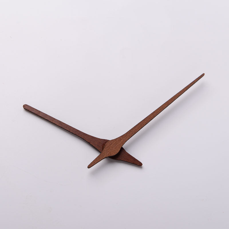 Walnut Solid Wood Wall Clock Pointer Wall Clock Accessories Hour Hand Parts