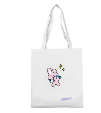 Eco-friendly canvas shopping bag