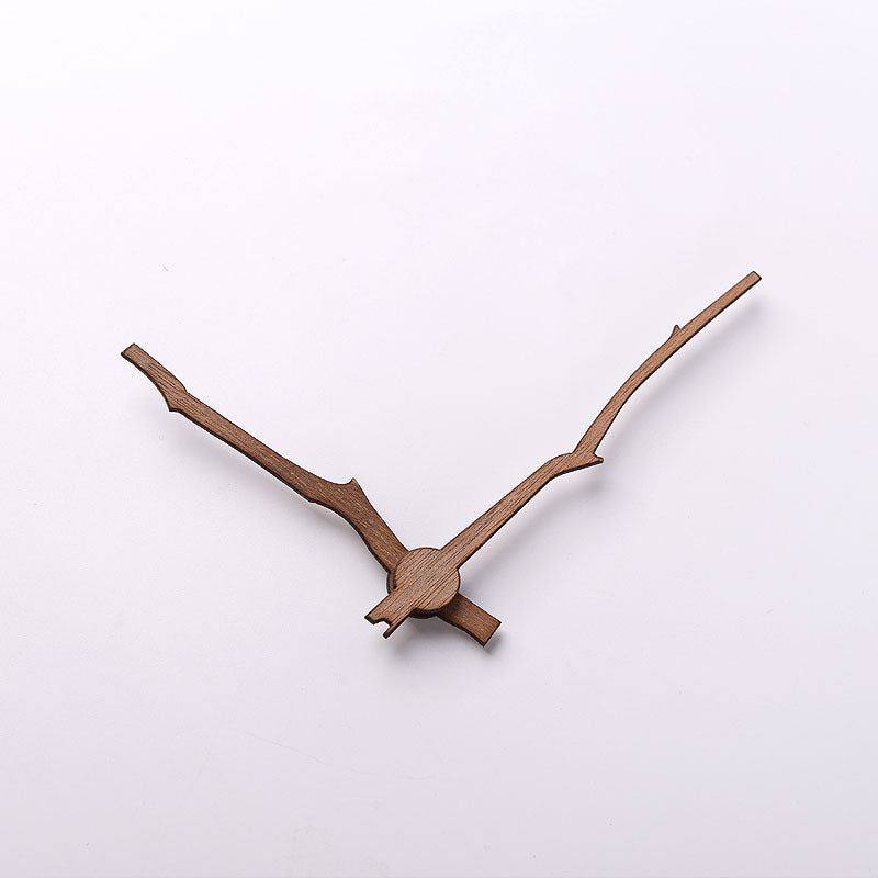 Walnut Solid Wood Wall Clock Pointer Wall Clock Accessories Hour Hand Parts