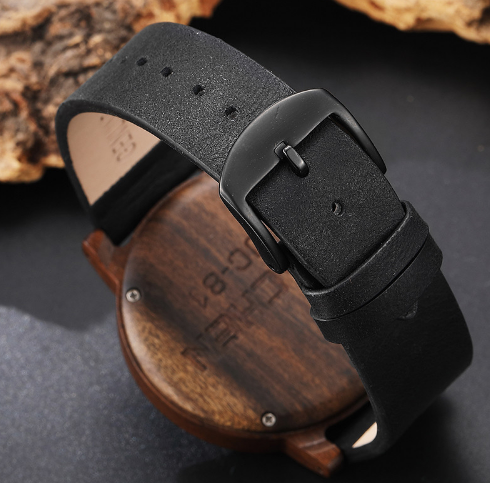 Multifunctional Compass Wood Watch Outdoor Sports Watch