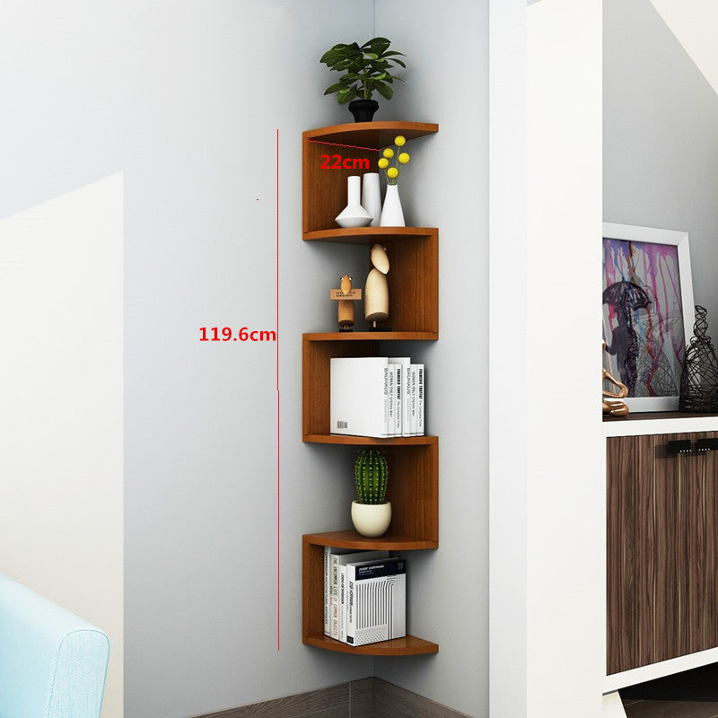 Wall Corner Shelf Corner Bookshelf Shelf Living Room Decoration Shelf Corner Wall Shelf Storage Rack