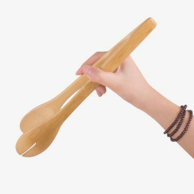 Lengthened Wood 30CM Kitchen Bamboo Food Clip