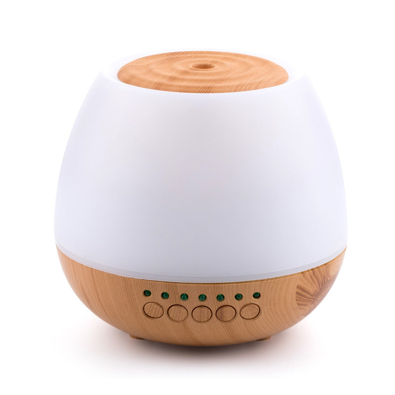 Sonic wood grain aroma diffuser