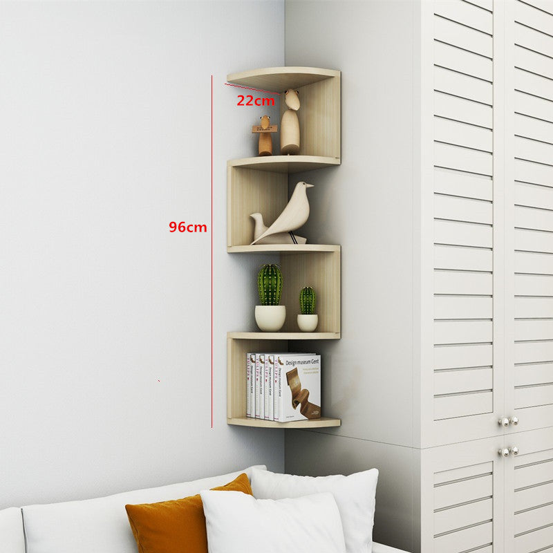 Wall Corner Shelf Corner Bookshelf Shelf Living Room Decoration Shelf Corner Wall Shelf Storage Rack