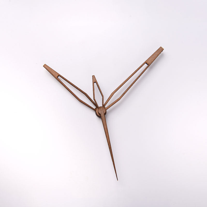 Walnut Solid Wood Wall Clock Pointer Wall Clock Accessories Hour Hand Parts