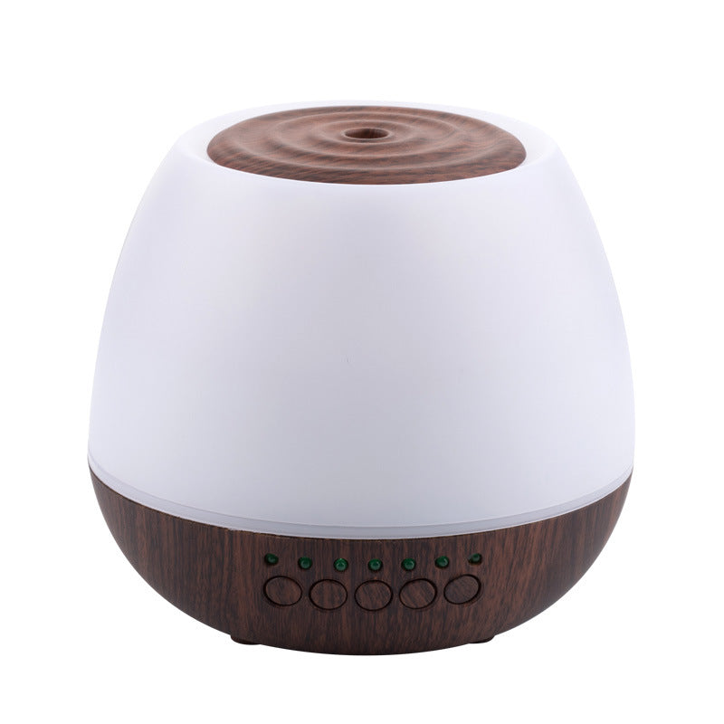 Sonic wood grain aroma diffuser