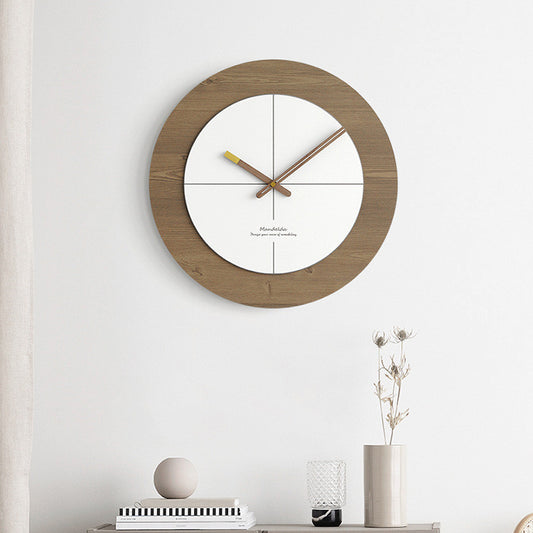 Modern Minimalist Home Living Room Personalized Clock