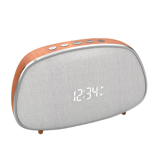 Retro Wood Grain Cloth Covered New Bluetooth Speaker