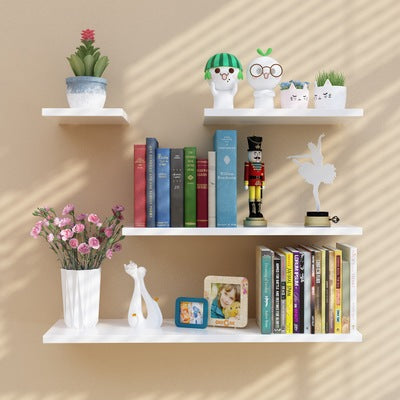 Bookshelf Bedroom Wall Hanging Partition Storage Shelf