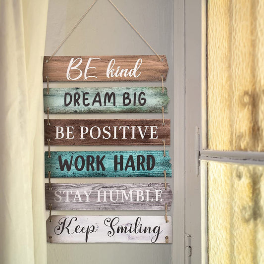 Inspirational Quotes Wooden Listing Home American Retro