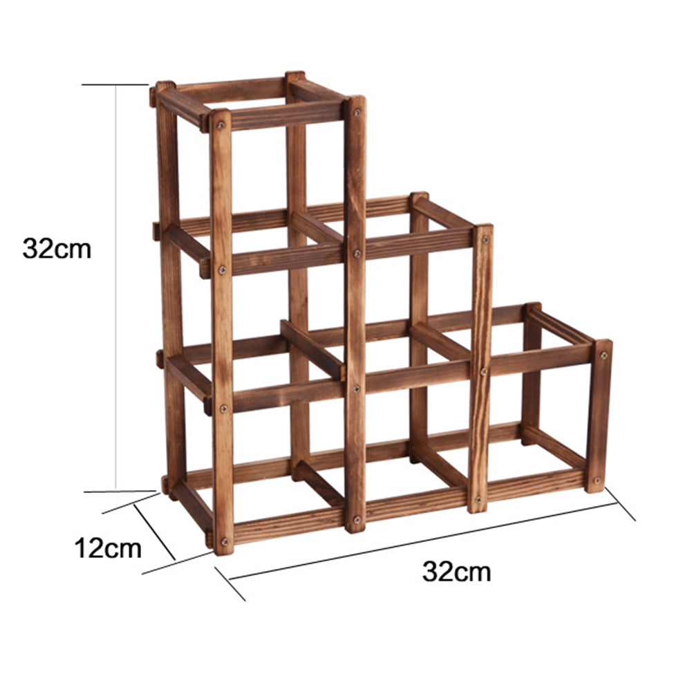 1PC Wood Wine Holder High Quality Solid Folding Racks